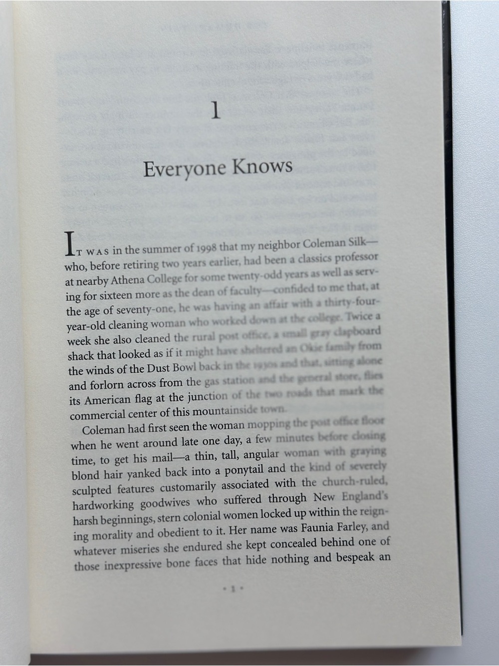 The Human Stain by Philip Roth | Psychological Fiction | Hardcover Book - Picture 10 of 10